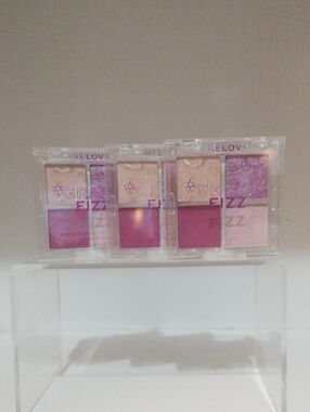 ReLove Pink & Purple Eyeshadow Trio Palette (3)